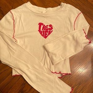Urban outfitters cropped long sleeve xs